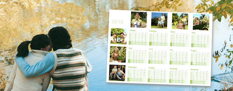 16 x 12 Calendar Poster