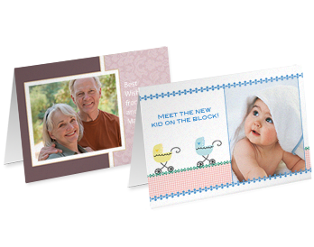 XL GREETING CARDS, LONG FOLD (Set of 10)