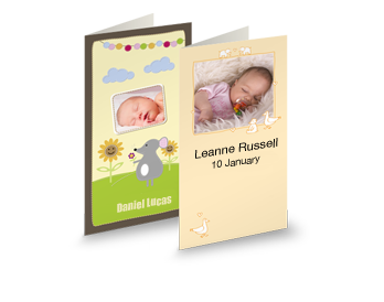 XL GREETING CARD, LONG FOLD