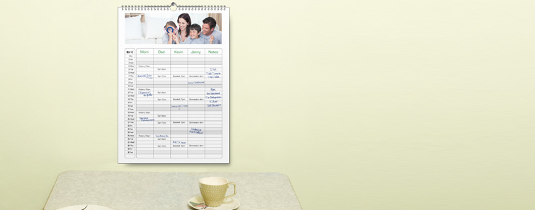 12 x 16 Family Calendar